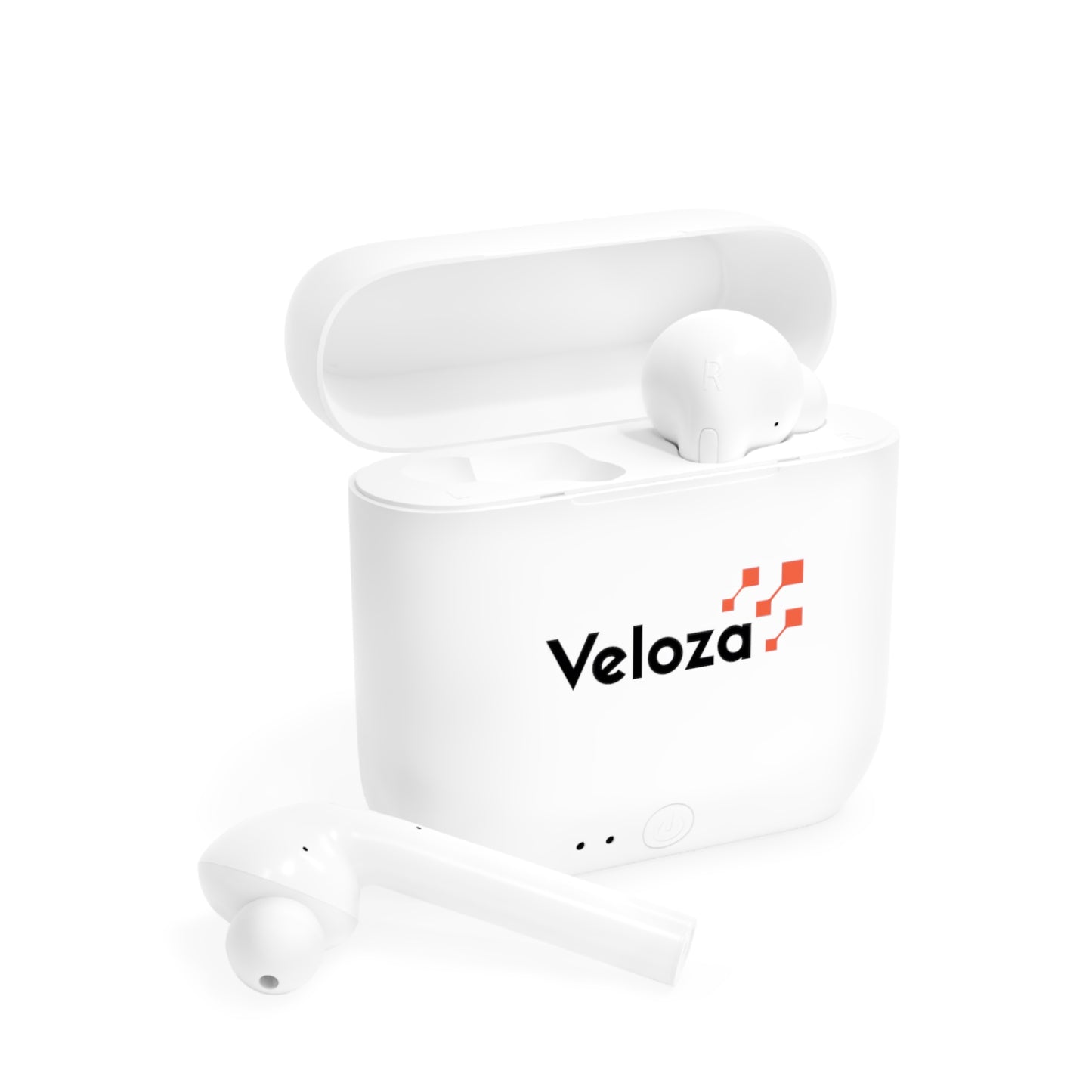 Veloza Branded Essos Wireless Earbuds – Compact True Wireless Earbuds with Charging Case
