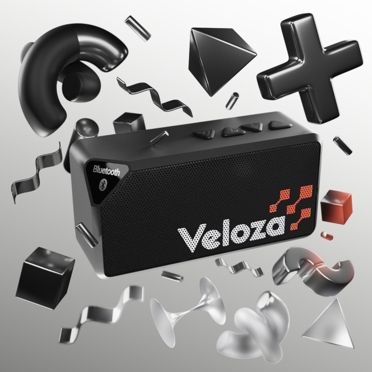 Veloza Branded Bluetooth Speaker, Portable Wireless Speaker