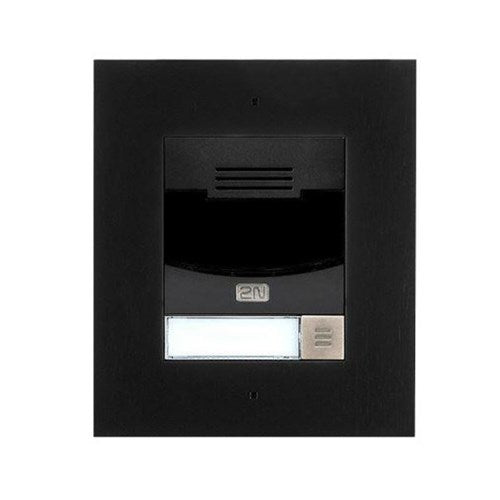 IP SOLO INTERCOM WITH CAMERA FLUSH MOUNT BLACK