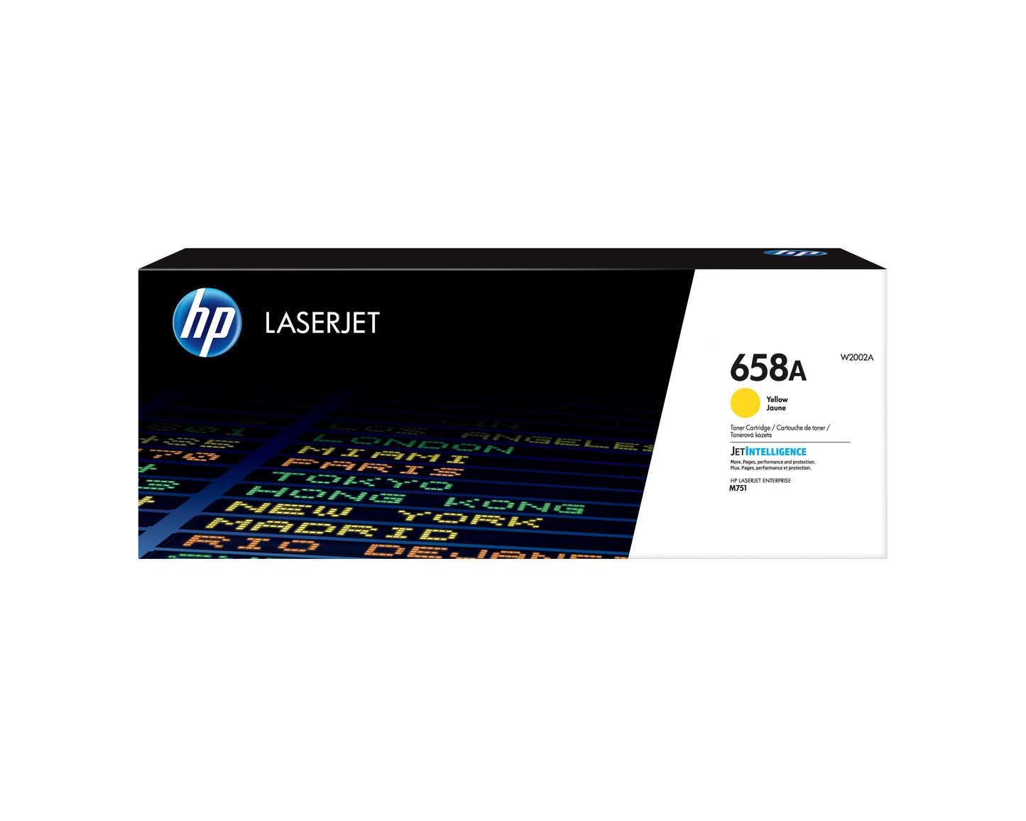 HP 658A Yellow Original LaserJet Toner Cartridge