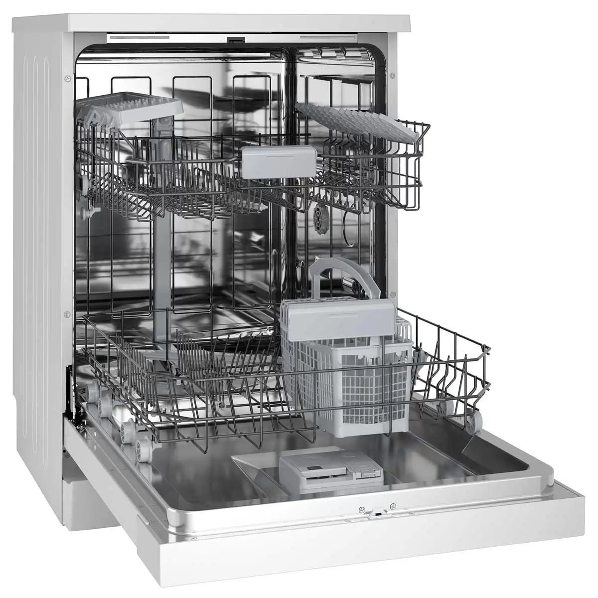 Westinghouse freestanding sensor dishwasher white