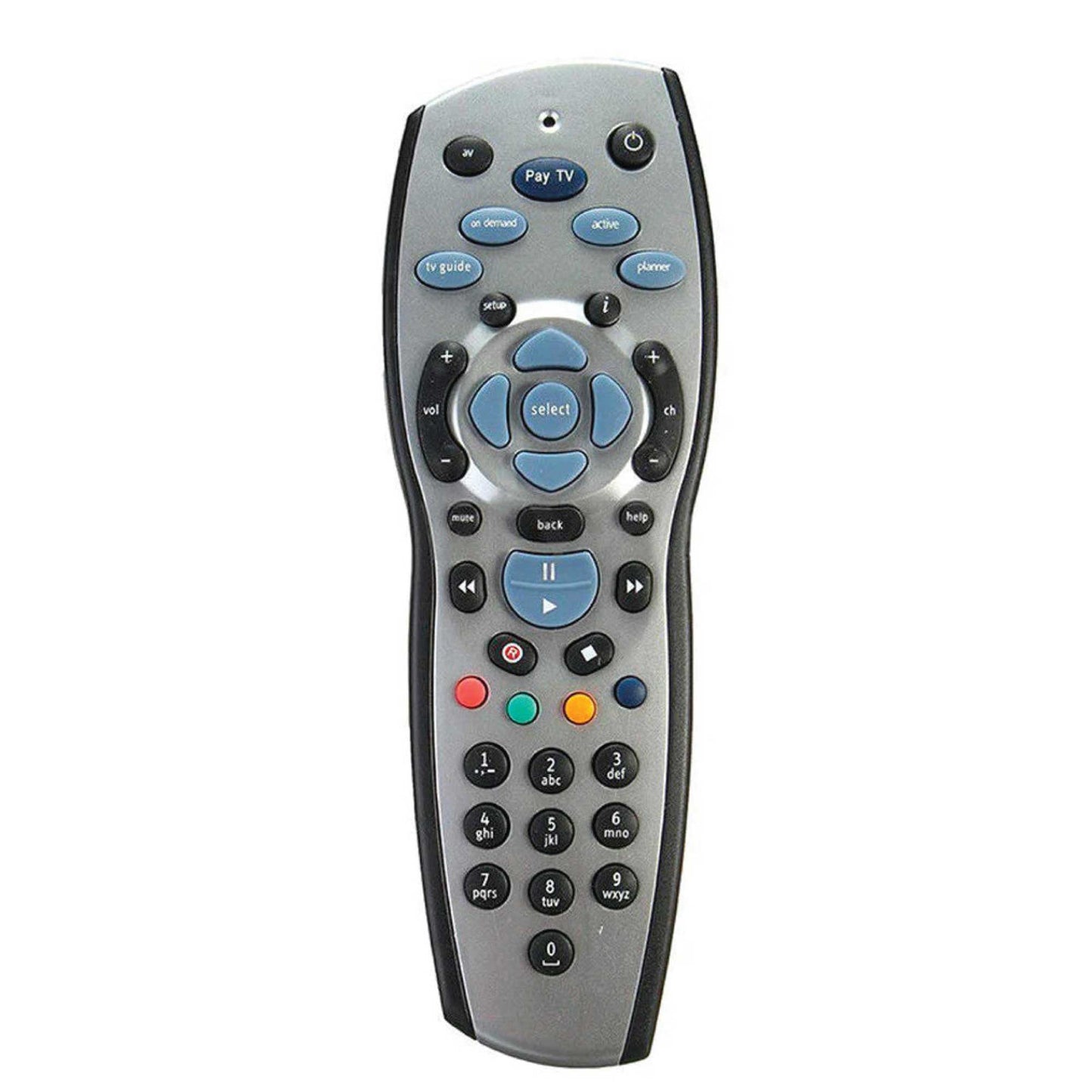 2x Tooleroo PayTV Remote Control Compatible with Foxtel MYSTAR SKY NZ - Silver