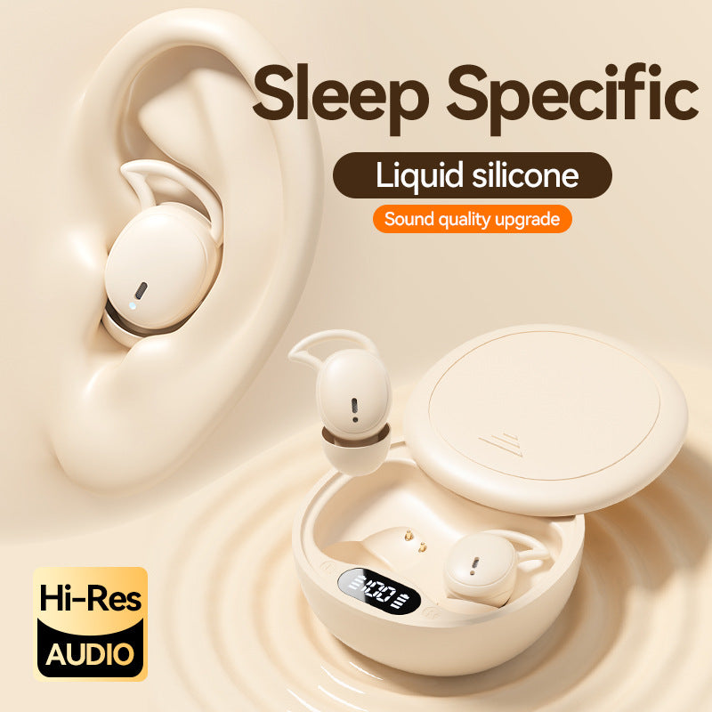 Black Sleep Earphones - Ultra-Comfortable Mini In-Ear Headphones