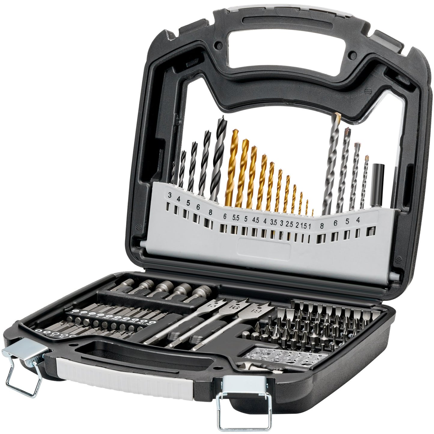 VEVOR Drill Bit Set 101PCS Screwdriver Bit Set with Carrying Case Multi-purpose