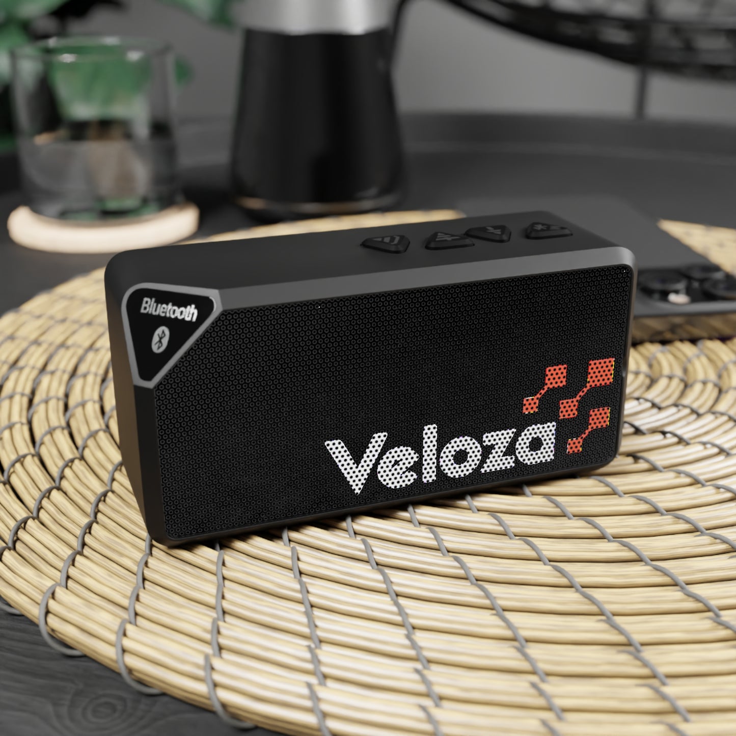 Veloza Branded Bluetooth Speaker, Portable Wireless Speaker