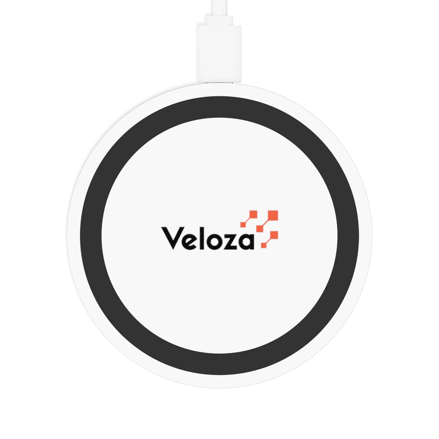 Veloza Branded Wireless Charging Pad — Fast Qi Charger
