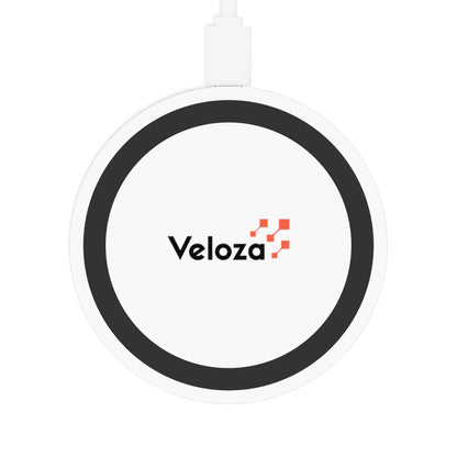 Veloza Branded Wireless Charging Pad — Fast Qi Charger