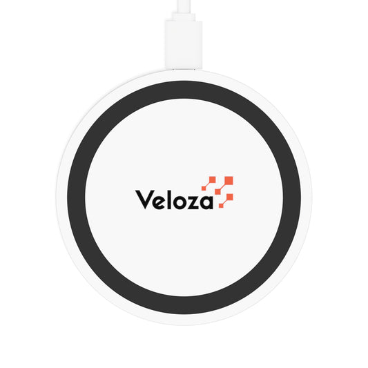 Veloza Branded Wireless Charging Pad — Fast Qi Charger