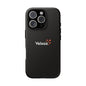 Veloza Branded Tough Phone Case — Slim Protective Black Case with Logo