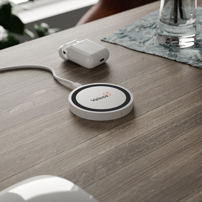 Veloza Branded Wireless Charging Pad — Fast Qi Charger