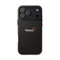 Veloza Branded Tough Phone Case — Slim Protective Black Case with Logo