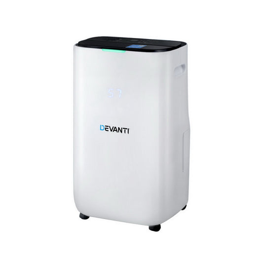 Devanti Dehumidifier 20L Air Purifier White