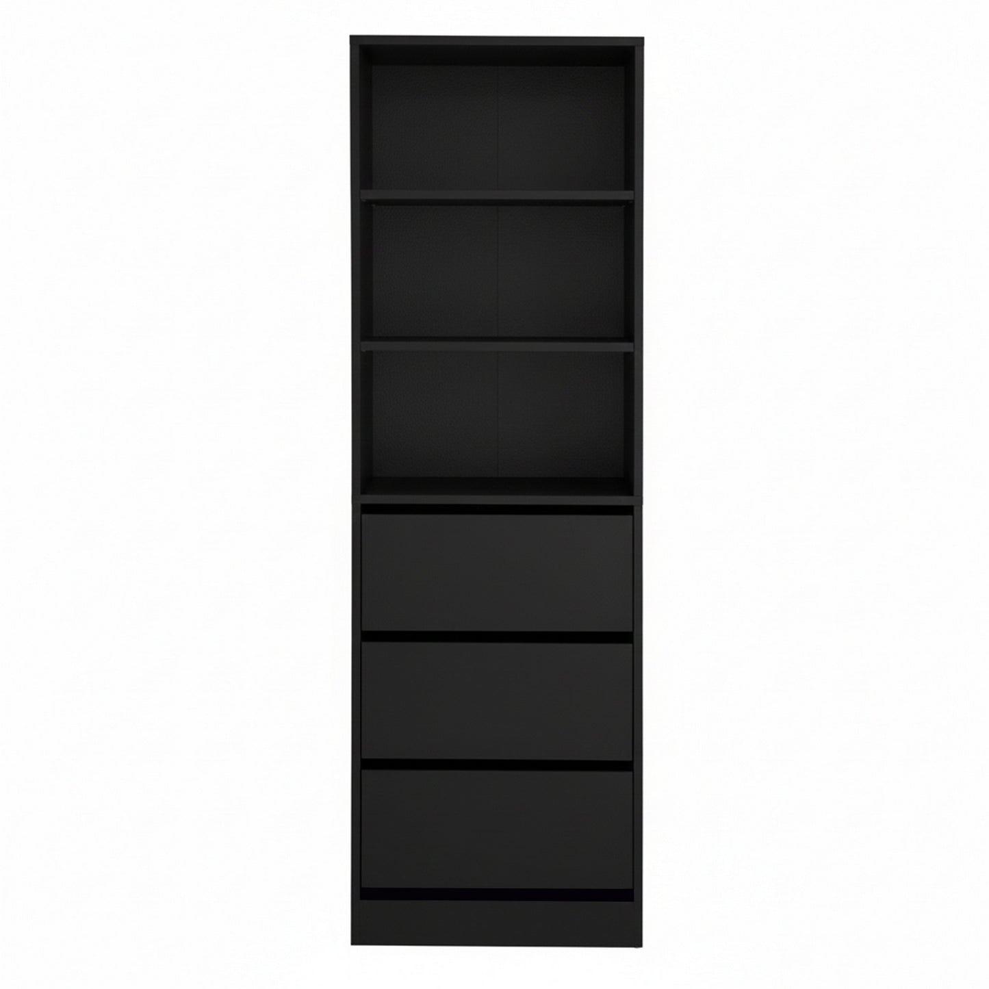 Artiss 3 Chest of Drawers Tallboy Cabinet Black