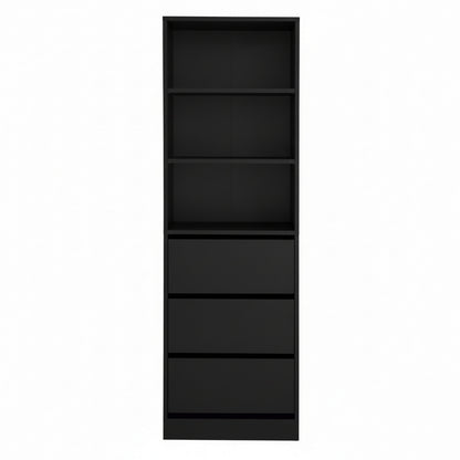 Artiss 3 Chest of Drawers Tallboy Cabinet Black
