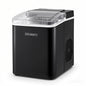 Devanti Ice Maker Machine Portable 12kg Countertop w/Self Cleaning 1.2L Black