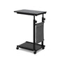 Artiss Laptop Desk Height Adjustable Mobile Workstation Computer Desks 48CM Black