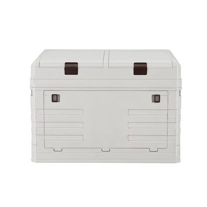 Gardeon 80L Outdoor Storage Box Foldable Camping Collapsible Bins Organizer