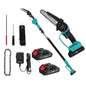 Giantz Telescopic Pole Chainsaw 6 Inch Cordless Tree Trimmer Kit 20V Battery