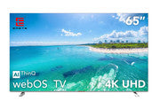 EMETE 65″ Frameless UHD Smart WebOS TV