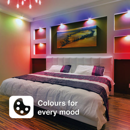 Laser 10W Smart RGB Bulb E27 - App & Voice Control