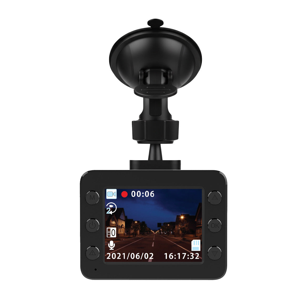 Laser Full HD Dash Camera 2.5 Inch Display