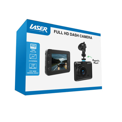 Laser Full HD Dash Camera 2.5 Inch Display