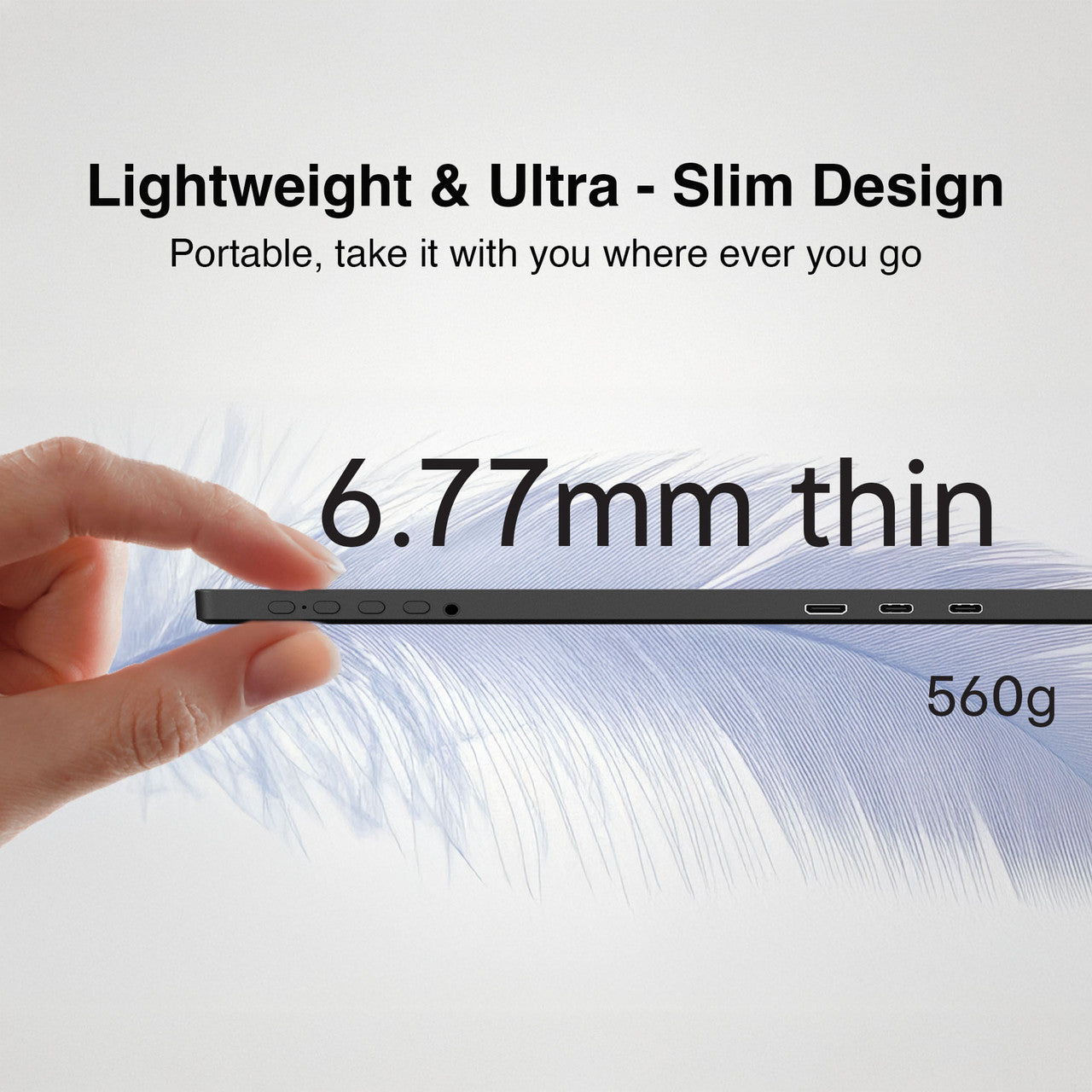 Laser 14 inch USB-C Portable Display