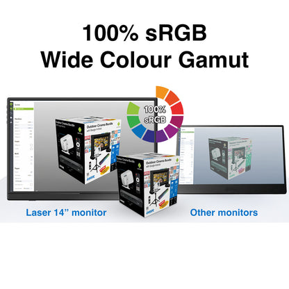 Laser 14 inch USB-C Portable Display