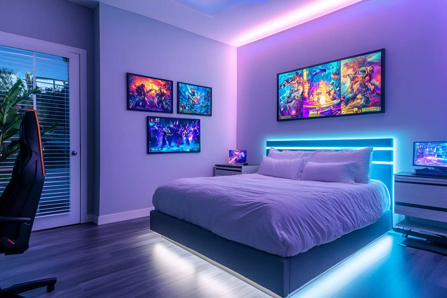 RGB+CCT LED Strip 24W/roll  785LM/roll  Remote control