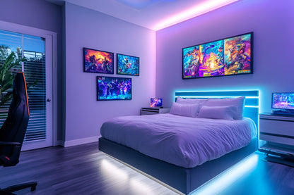 RGB+CCT LED Strip 24W/roll  785LM/roll  Remote control