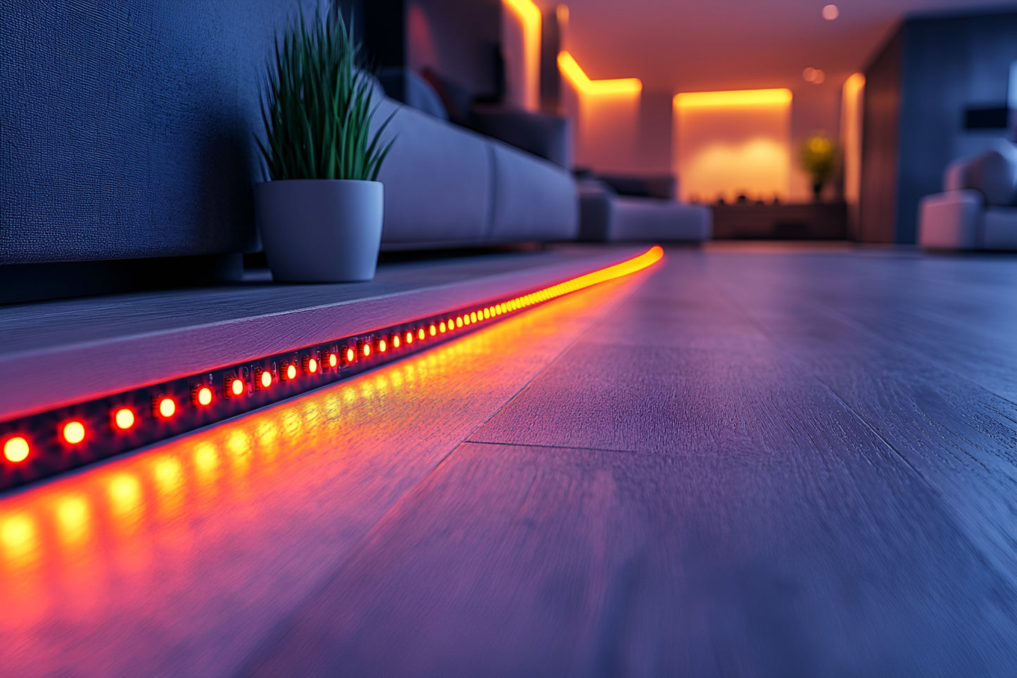 RGB+CCT LED Strip 24W/roll  785LM/roll  Remote control (20PCS)