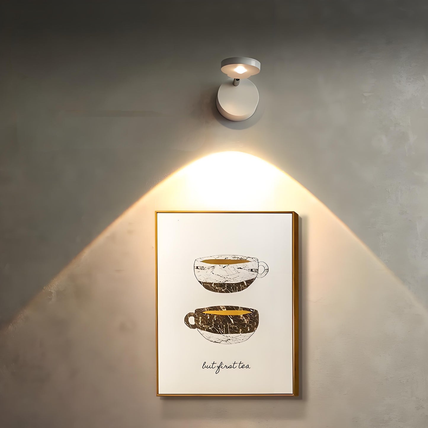 Wireless Smart LED Wall Light: Rechargeable, Motion-Sensor & Remote-Controlled, No-Drill Mount for Home Decor & Task Lighting