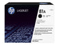 HP 81A BLACK TONER - FOR M604,M605, M606, M630 SERIES PRINTERS