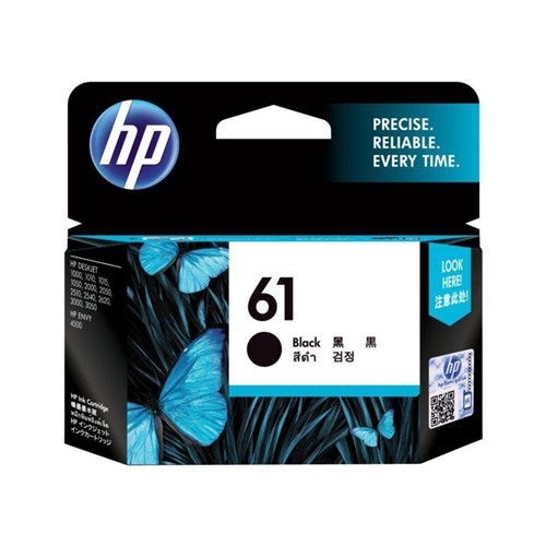 HP 61 BLACK INK 190 PAGE YIELD FOR DJ 3000 & AIO 3050