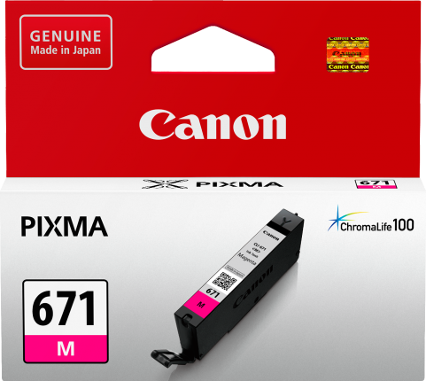 CANON CLI671M MAGENTA INK TANK FOR MG5760BK MG6860 M7760