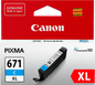 CANON CLI671XLC CYAN EXTRA LARGE INK TANK FOR MG5760BK MG6860 MG7760
