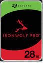 Seagate 28TB 3.5' IronWolf Pro, Hellium, SATA 6Gb/s, CMR, 550WRL, 512MB Cache, 512E, HDD. 5 Years Warranty