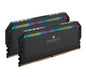 Corsair DOMINATOR® Platinum RGB 64GB (4x16GB) DDR5 UDIMM 6600Mhz C32 1.1V Black Desktop PC Gaming Memory
