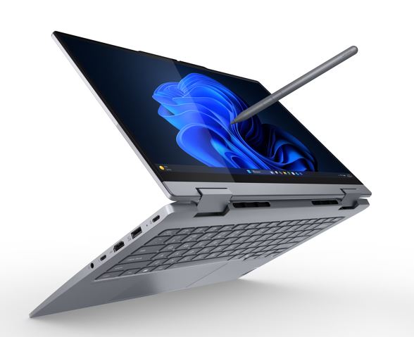 LENOVO ThinkBook 14 Yoga G5 14' WUXGA TOUCH Intel U7-255U 32GB DDR5 512GB SSD Windows 11 PRO Intel Graphics Thunderbolt Fingerprint 1YR OS 1.6kg ~i5