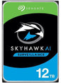 SEAGATE SKYHAWK 12TB AI SURVEILLANCE 550TB/YR 256MB CACHE 3YRS WARRANTY