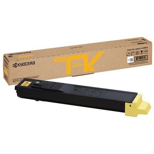 KYOCERA TK-8119Y YELLOW TONER 6K FOR M8124 M8130