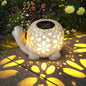 Solar Powered Turtle Light Resin Statue