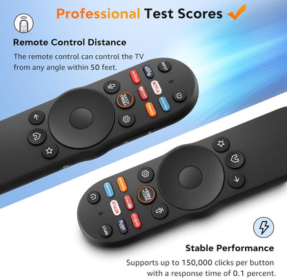Voice Remote Control for Vizio-Smart-TV-Remote-Replacement XRT270 for Vizio FHD 4K Quantum D/P/M/V-Series Smart TV