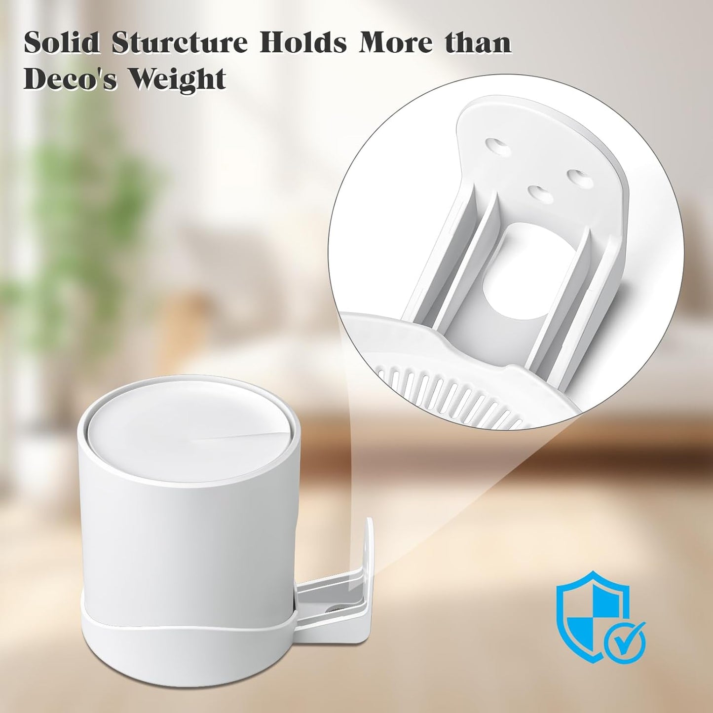 Wall Mount Bracket for TP-Link Deco X55/AX3000/X20/X50/X60/X4300 Pro/X5000/X5400 Pro/W3600/W4500/W6000 (3-Pack)