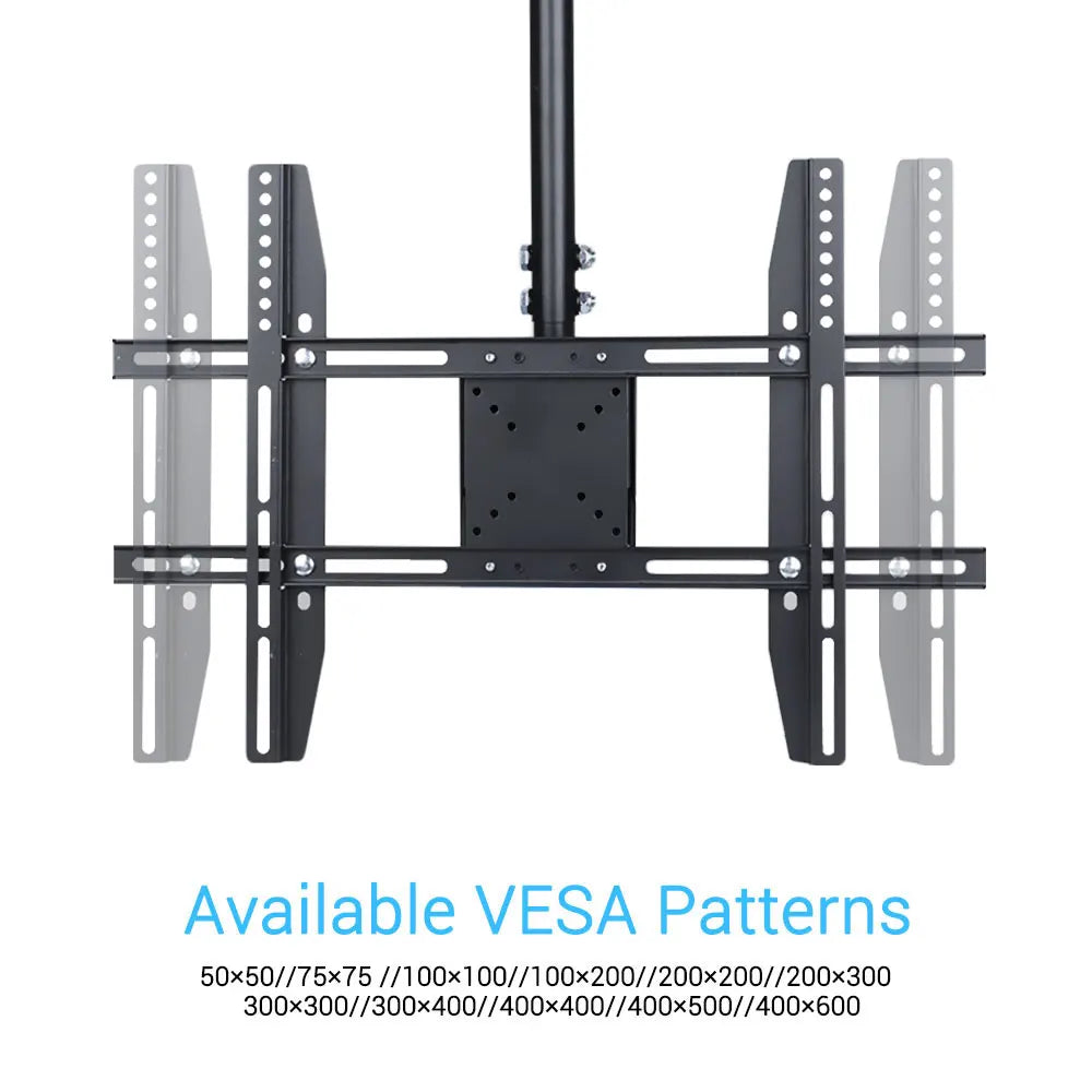 Adjustable Ceiling TV Mount for 26-65" LCD LED