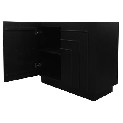 Apollo 2 Drawer Buffet (Black)