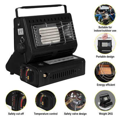 Portable Butane Gas Heater Cooker Camping Tent Outdoor Hiking Camper Survival AU