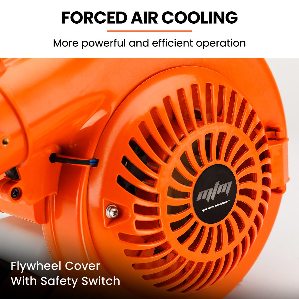 MTM Petrol Leaf Blower 26CC 2-Stroke Petrol Hand Garden Yard Outdoor Two