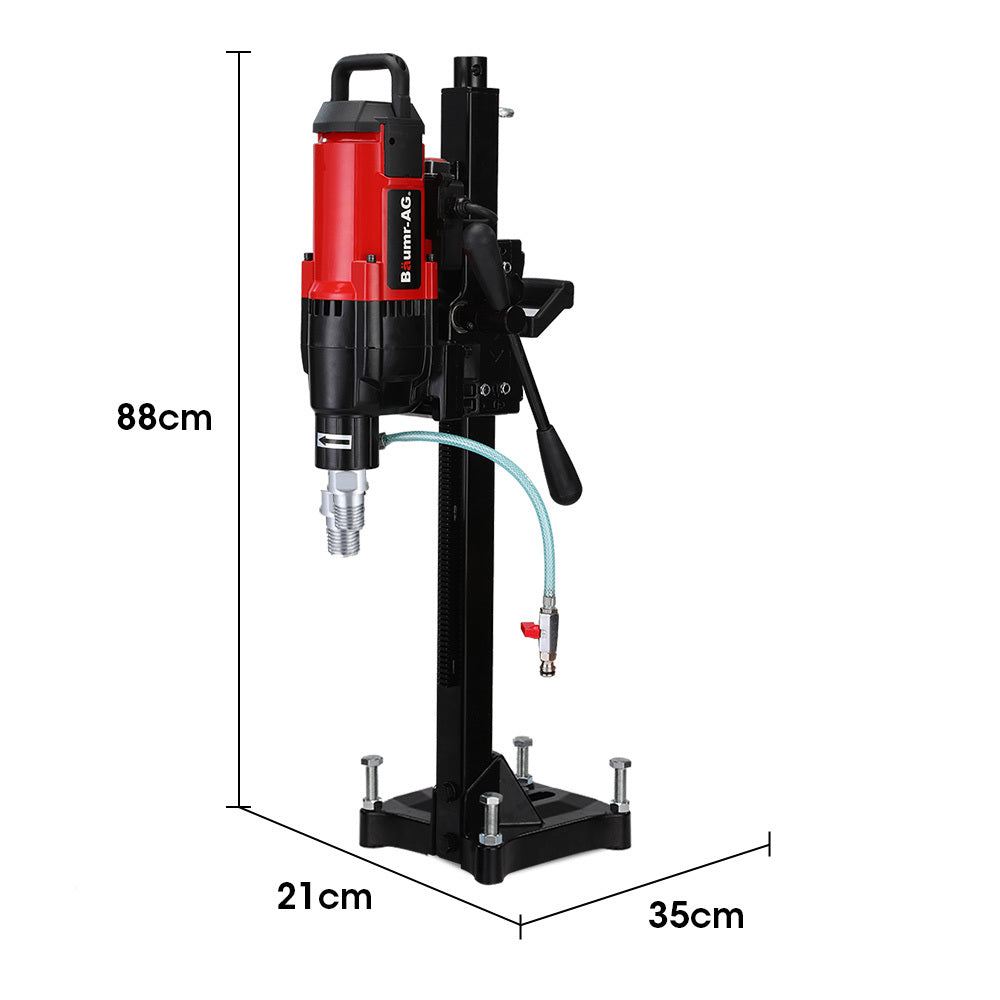 BAUMR-AG 3200W 280mm Concrete Core Drill with Stand Rig