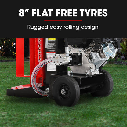 BAUMR-AG 20 Tonne Petrol Hydraulic Wood Log Splitter, Horizontal and Vertical Logsplitter - HPS500